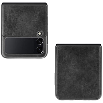 Samsung Galaxy Z Flip3 5G Belagt Plastikcover - Sort
