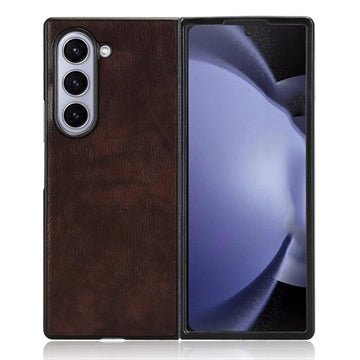 Samsung Galaxy Z Fold6 Belagt Plastikcover - Brun