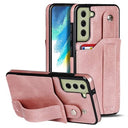 Samsung Galaxy S21 FE 5G Dækket TPU Cover med RFID - Rødguld