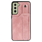 Samsung Galaxy S21 FE 5G Dækket TPU Cover med RFID - Rødguld