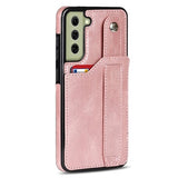 Samsung Galaxy S21 FE 5G Dækket TPU Cover med RFID - Rødguld