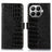 Xiaomi 17T Pro Crocodile Series Læderpung med RFID - Sort