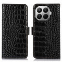 Xiaomi 17T Pro Crocodile Series Læderpung med RFID - Sort