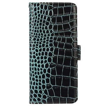 Nokia G42 Crocodile Series Læderpung med RFID - Grøn