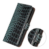 Samsung Galaxy S26 Ultra Crocodile Series Læderpung med RFID - Grøn