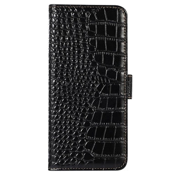 Crocodile Series OnePlus Nord CE 3 Lite/N30 Læderpung med RFID - Sort
