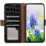 Crocodile Series OnePlus Nord CE 3 Lite/N30 Læderpung med RFID - Sort