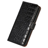 Crocodile Series OnePlus Nord CE 3 Lite/N30 Læderpung med RFID - Sort