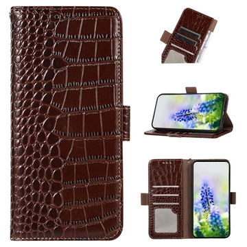 Crocodile Series OnePlus Nord CE 3 Lite/N30 Læderpung med RFID - Brun