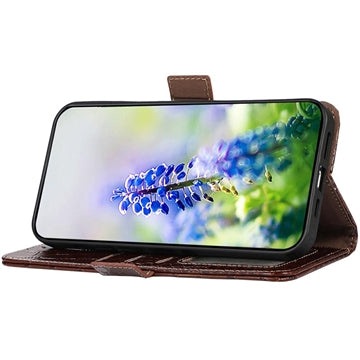 Crocodile Series OnePlus Nord CE 3 Lite/N30 Læderpung med RFID - Brun