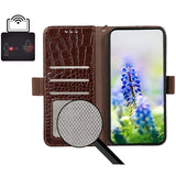 Crocodile Series OnePlus Nord CE 3 Lite/N30 Læderpung med RFID - Brun