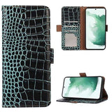 Crocodile Series Samsung Galaxy A53 5G Læderpung med RFID - Grøn