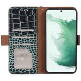 Crocodile Series Samsung Galaxy A53 5G Læderpung med RFID - Grøn