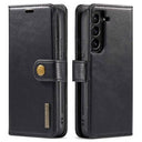 DG.Ming Samsung Galaxy S23+ 5G Læderpung med Aftagelig Cover - Sort
