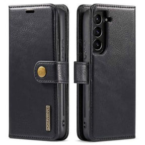 DG.Ming Samsung Galaxy S23+ 5G Læderpung med Aftagelig Cover - Sort
