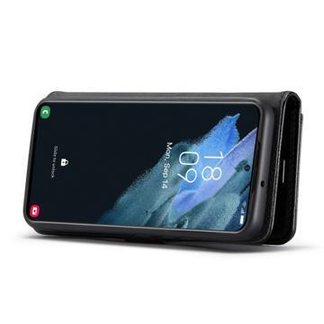 DG.Ming Samsung Galaxy S23+ 5G Læderpung med Aftagelig Cover - Sort