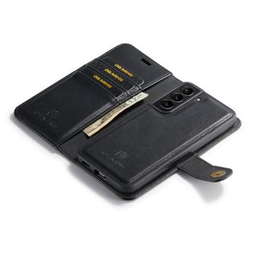 DG.Ming Samsung Galaxy S23+ 5G Læderpung med Aftagelig Cover - Sort