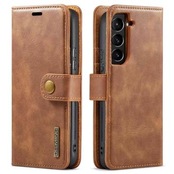 DG.Ming Samsung Galaxy S23+ 5G Læderpung med Aftagelig Cover - Brun
