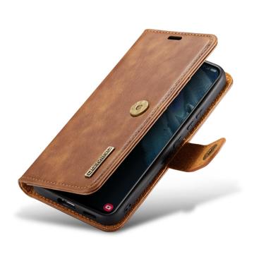 DG.Ming Samsung Galaxy S23+ 5G Læderpung med Aftagelig Cover - Brun