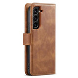 DG.Ming Samsung Galaxy S23+ 5G Læderpung med Aftagelig Cover - Brun