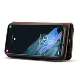 DG.Ming Samsung Galaxy S23+ 5G Læderpung med Aftagelig Cover - Grå