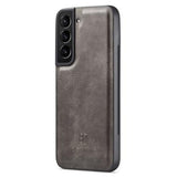 DG.Ming Samsung Galaxy S23+ 5G Læderpung med Aftagelig Cover - Grå