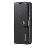 DG.Ming Samsung Galaxy S23 Ultra 5G Læderpung med Aftageligt Cover - Sort