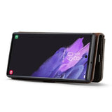 DG.Ming Samsung Galaxy S23 Ultra 5G Læderpung med Aftageligt Cover - Grå