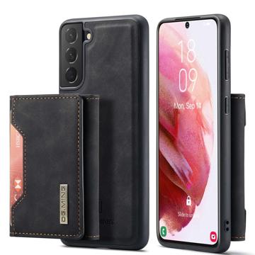 DG.Ming M2 Samsung Galaxy S23+ 5G Hybrid Cover med Pung - Sort