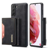 DG.Ming M2 Samsung Galaxy S23+ 5G Hybrid Cover med Pung - Sort