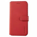 iPhone 7/8/SE (2020)/SE (2022) DG.MING Retro læder cover / pung - Rød