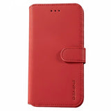 iPhone 7/8/SE (2020)/SE (2022) DG.MING Retro læder cover / pung - Rød