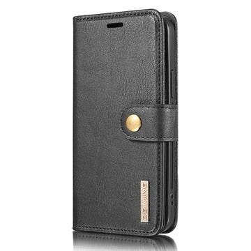 iPhone 12/12 Pro DG.Ming Læderpung med Aftageligt Cover - Sort