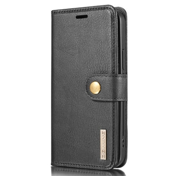 iPhone 13 DG.Ming Læderpung med Aftageligt Cover - Sort