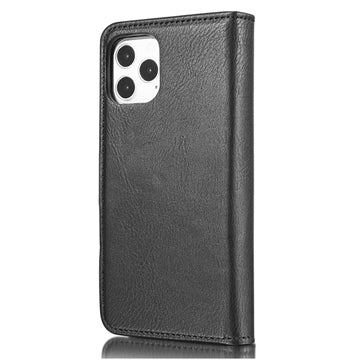 iPhone 13 Pro Max DG.Ming Læderpung med Aftageligt Cover - Sort