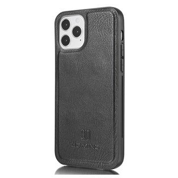 iPhone 13 Pro Max DG.Ming Læderpung med Aftageligt Cover - Sort