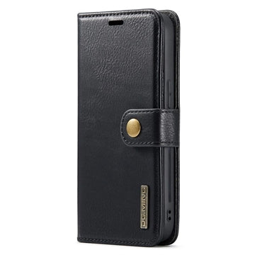 iPhone 15 Pro Max DG.Ming Læderpung med Aftageligt Cover - Sort