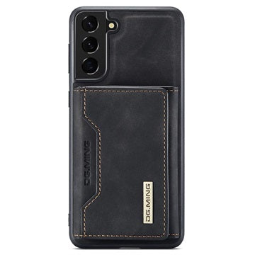 DG.Ming M2 Samsung Galaxy S21 5G Hybrid Cover med Pung - Sort