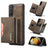 DG.Ming M2 Samsung Galaxy S21 5G Hybrid Cover med Pung - Kaffe