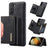 DG.Ming M2 Samsung Galaxy S21 FE 5G Hybrid Cover med Pung - Sort