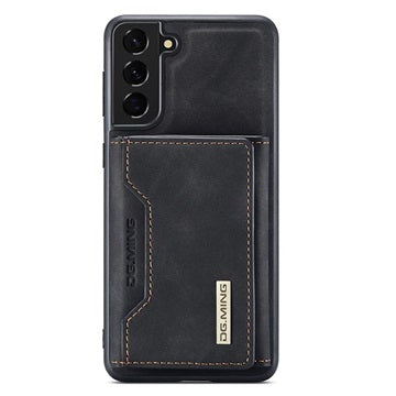 DG.Ming M2 Samsung Galaxy S21 FE 5G Hybrid Cover med Pung - Sort