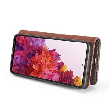 Samsung Galaxy S20 FE DG.Ming Læderpung med Aftageligt Cover - Grå