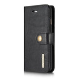 iPhone 7/8/SE (2020)/SE (2022) DG.Ming 2-i-1 Læderpung med Aftageligt Cover - Sort