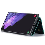 DG.Ming M2 Samsung Galaxy S23 Ultra 5G Hybrid Cover med Pung - Grøn