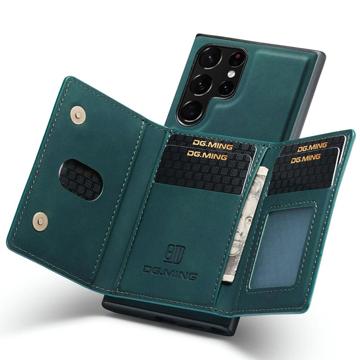 DG.Ming M2 Samsung Galaxy S23 Ultra 5G Hybrid Cover med Pung - Grøn