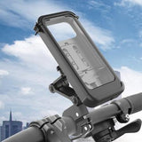 DS-MT3 Vandtæt smartphoneholder til cykel/motorcykel - sort