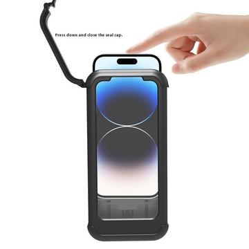 DS-MT3 Vandtæt smartphoneholder til cykel/motorcykel - sort