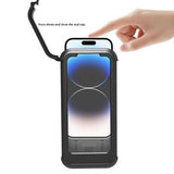 DS-MT3 Vandtæt smartphoneholder til cykel/motorcykel - sort