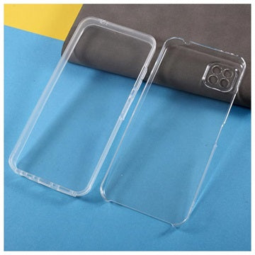 Aftageligt 2-i-1 Samsung Galaxy A22 5G Hybrid Cover - Klar