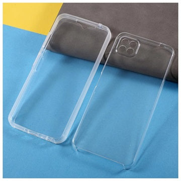 Aftageligt 2-i-1 Samsung Galaxy A22 5G Hybrid Cover - Klar